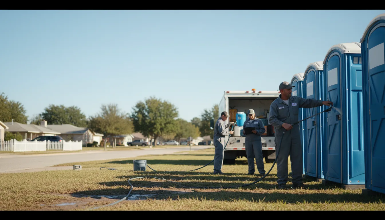 Long-Term Portable Toilet Rental in Owensville, OH near me